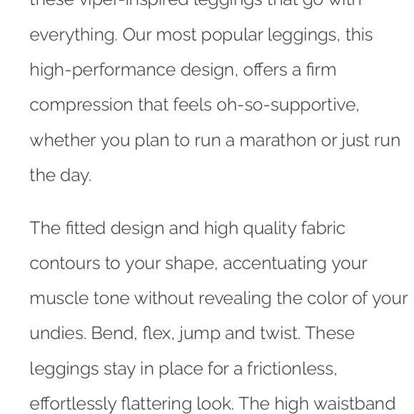 Zyia black viper pocket LNT high rise leggings - Picture 6 of 7